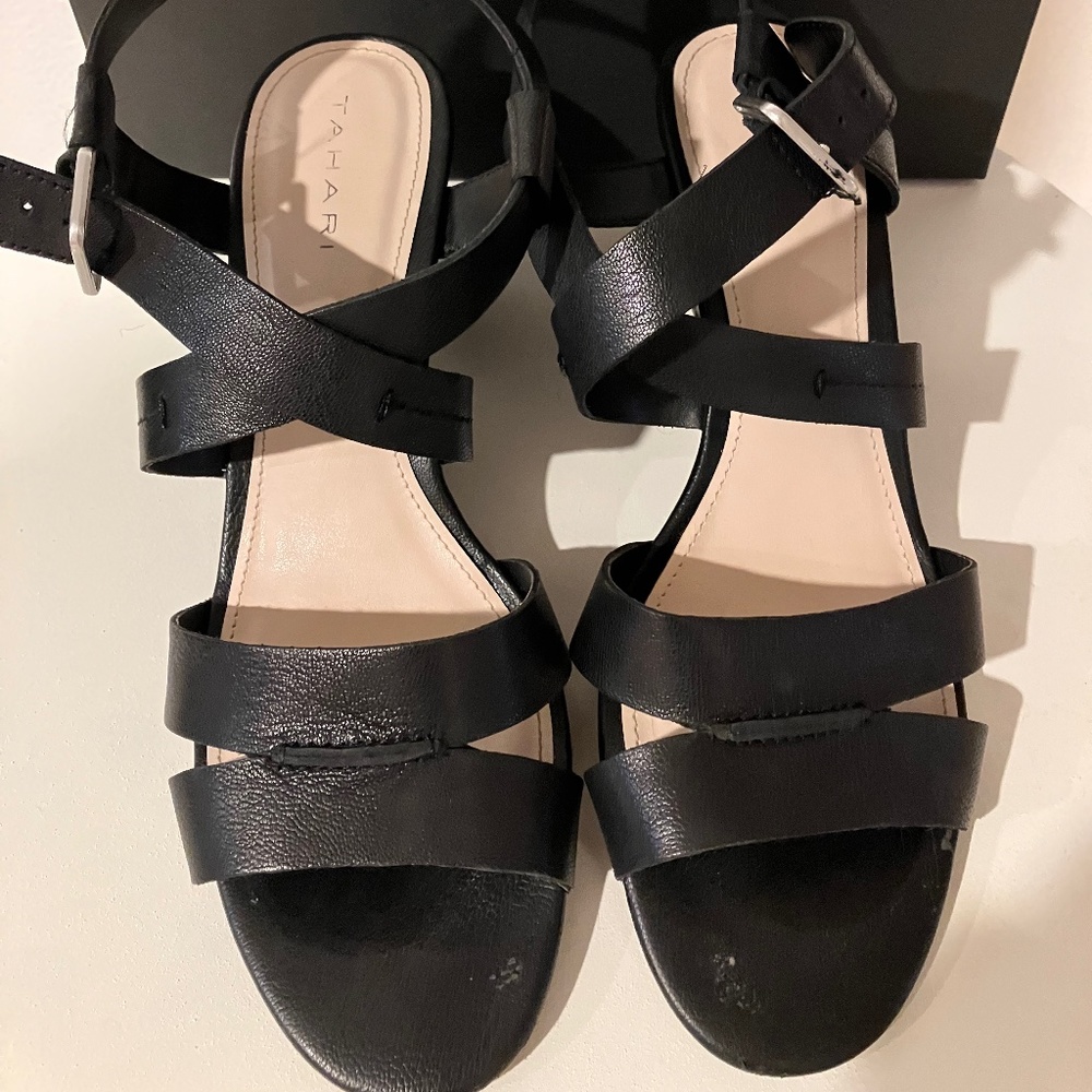 Tahari Valen Strappy Wedge Sandal